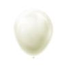 Ballonnen - parelmoer - wit - 30cm - 2 stuks