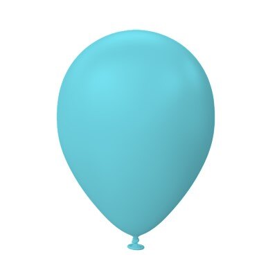 Ballonnen - pastel - blauw - 20 stuks