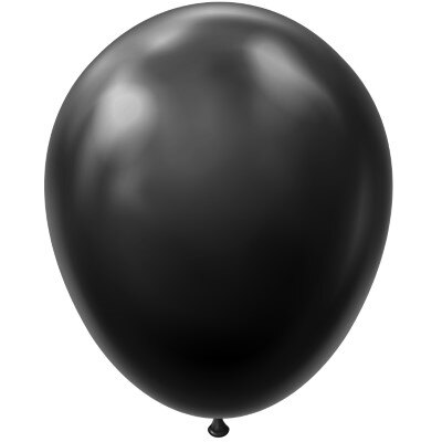 Ballonnen - zwart - 30cm - 20 stuks
