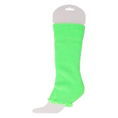 Beenwarmers - neon - groen - one size