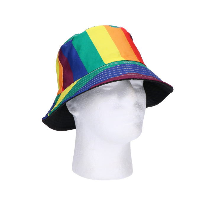 Bucket hoed - regenboog - pride