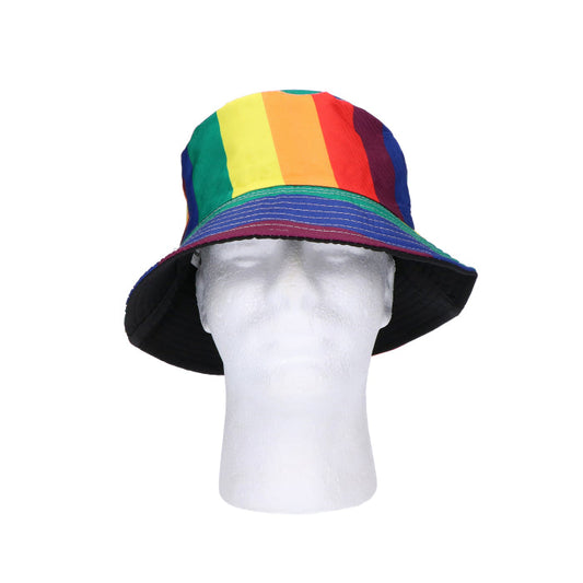Bucket hoed - regenboog - pride
