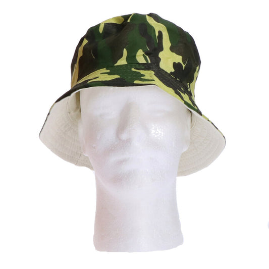 Bucket hoed - camouflage - groen
