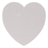 Canvas - hart - wit