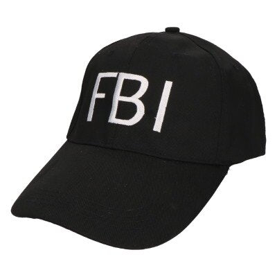 Cap - FBI - zwart