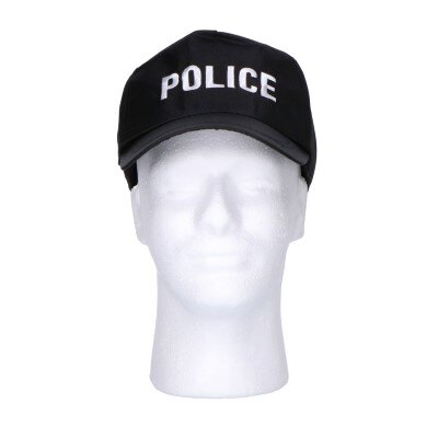 Cap - Police - zwart