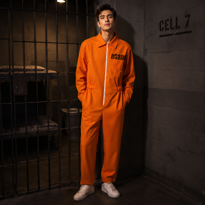 Overall oranje