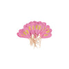 Cocktailprikkers - babyshower - voetjes - roze - 25 stuks