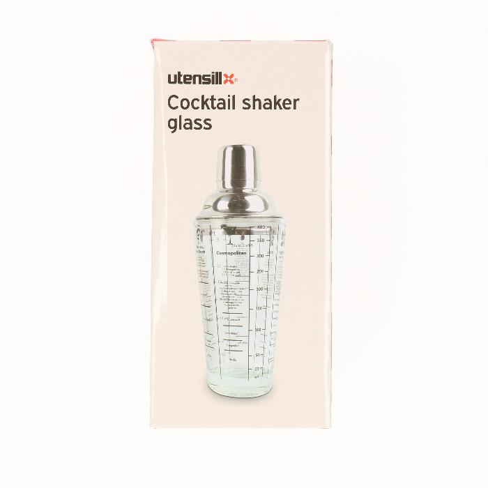 Cocktailshaker - glas - 400ml