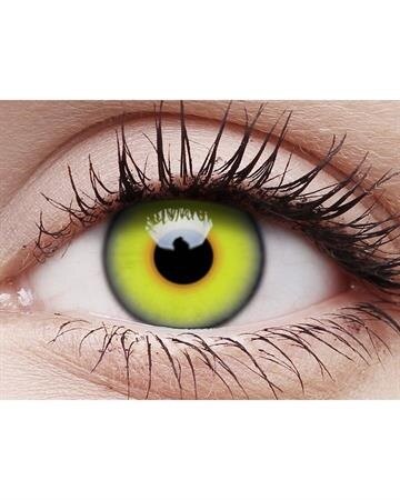 Contactlens - 1 dag - Mad Hatter - neon geel