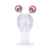 Diadeem - 40 jaar - rood/wit