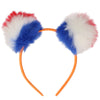 Diadeem - rood/wit/blauw