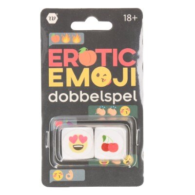 Dobbelspel - Erotic Emoji