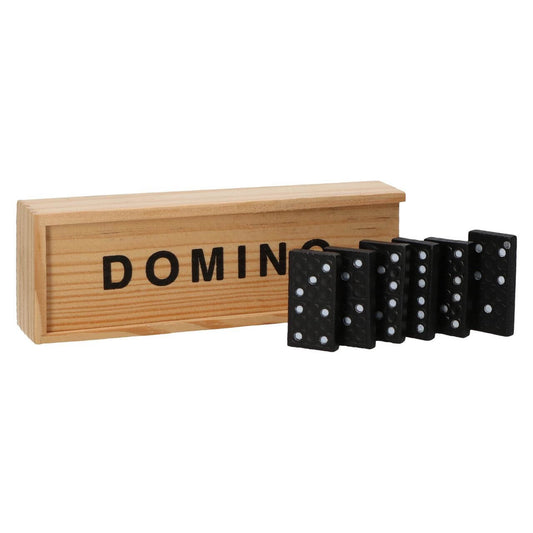 Domino set - zwart