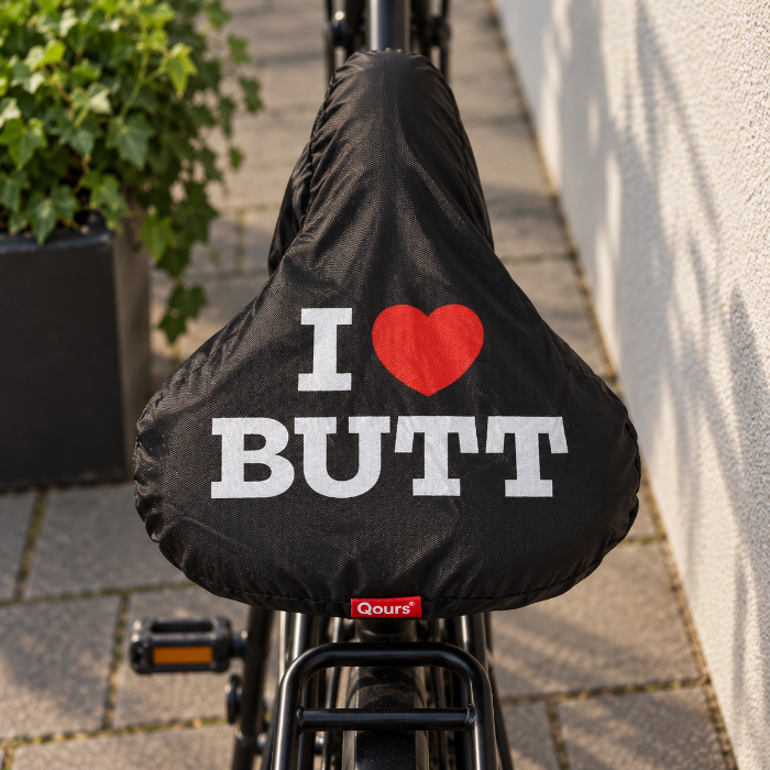 Fietszadelhoes I Love Butt