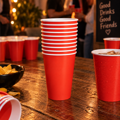 Bekers karton Amerikaans beer pong 10 stuks