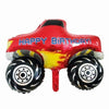 Folieballon - monstertruck - meerkleurig - 60cm