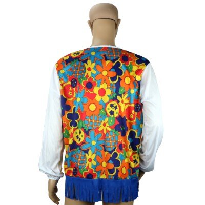 Gilet - hippie - meerkleurig - one size