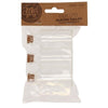 Glazen flesjes - transparant - 30ml - 3 stuks