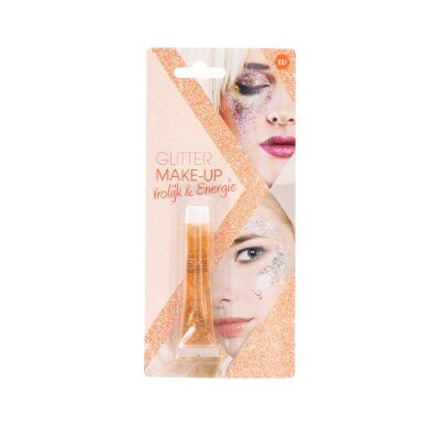 Glittergel - make-up - oranje - 14g