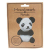 Haakset - Panda - zwart/wit