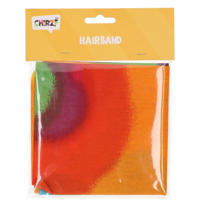 Haarband hippie tie-dye meerkleurig