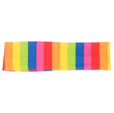 Haarband - regenboog - smal