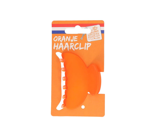 Haarclip - oranje