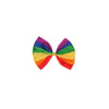 Haarclip -regenboog - strik