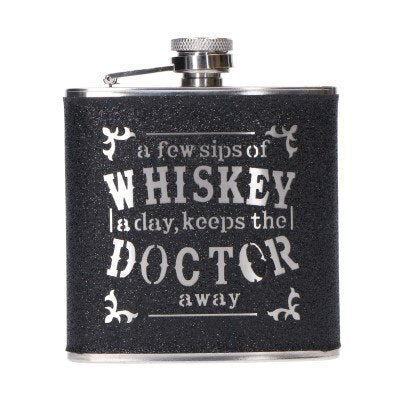 Heupfles - Whiskey doctor - RVS - 175ml