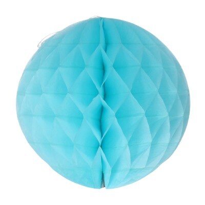Honeycomb - papier - blauw - 20cm