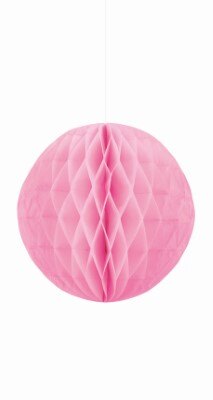 Honeycomb - papier - roze - 30cm