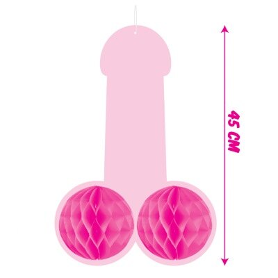 Honeycomb - Same penis forever - roze - 48cm