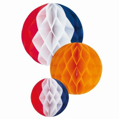 Honeycombs - Holland - rood/wit/blauw/oranje