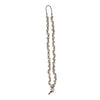 Ketting Halloween schedel wit