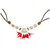 Ketting - Indianen - sqauw - meerkleurig