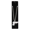 Ketting - pistool - zilver