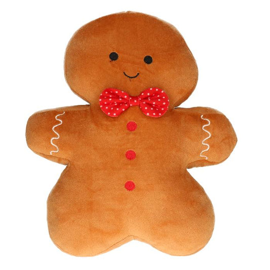 Knuffel Kerst koekemannetje bruin