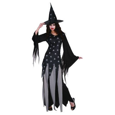 Kostuum - Black witch - zwart - dames - one size