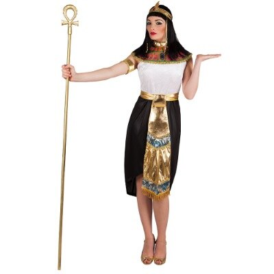 Kostuum - Egyptisch - Nefertari - meerkleurig - dames - maat M