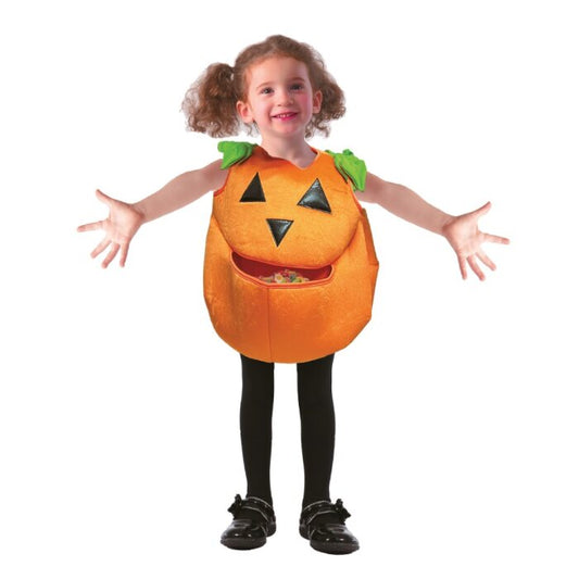 Kostuum - Halloween - pompoen - kind - 92/104cm