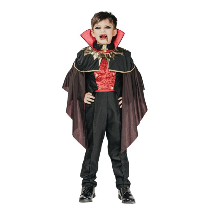 Kostuum - Halloween - vampier - jongen - maat L