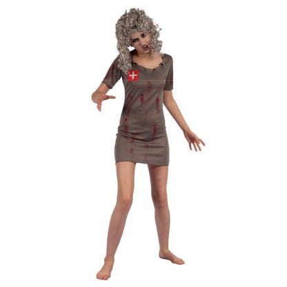 Kostuum - Halloween - zombie - dames - one size