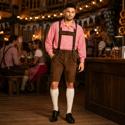 kostuum-lederhosen-werner-bruin-rood-heren-maat-54-56