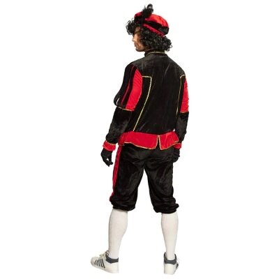 Kostuum - Piet - rood - unisex - maat L