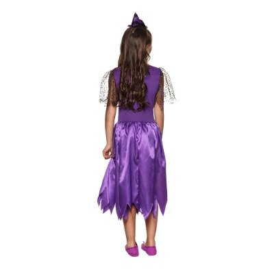 Kostuum - Twinkle witch - zwart/paars - meisje - 4-6 jaar