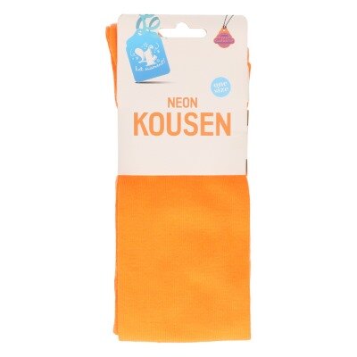 Kousen - neon - oranje - one size
