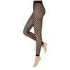 Legging - gaten - zwart - maat S/M