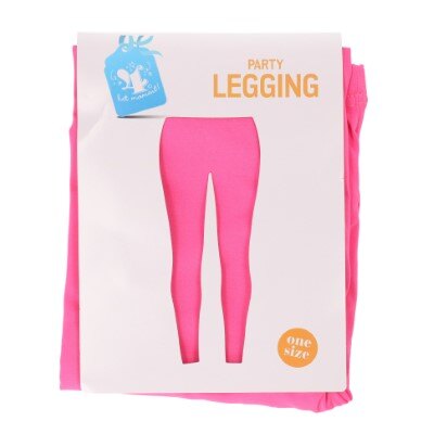 Legging - neon - roze - one size