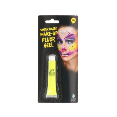 Make-up - waterbasis - fluor - geel